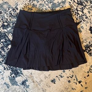 Elegant Lululemon Black Women's Tennis Skirt